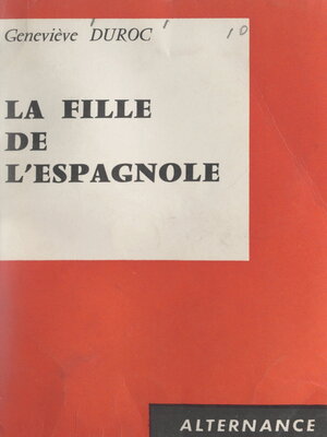 cover image of La fille de l'Espagnole